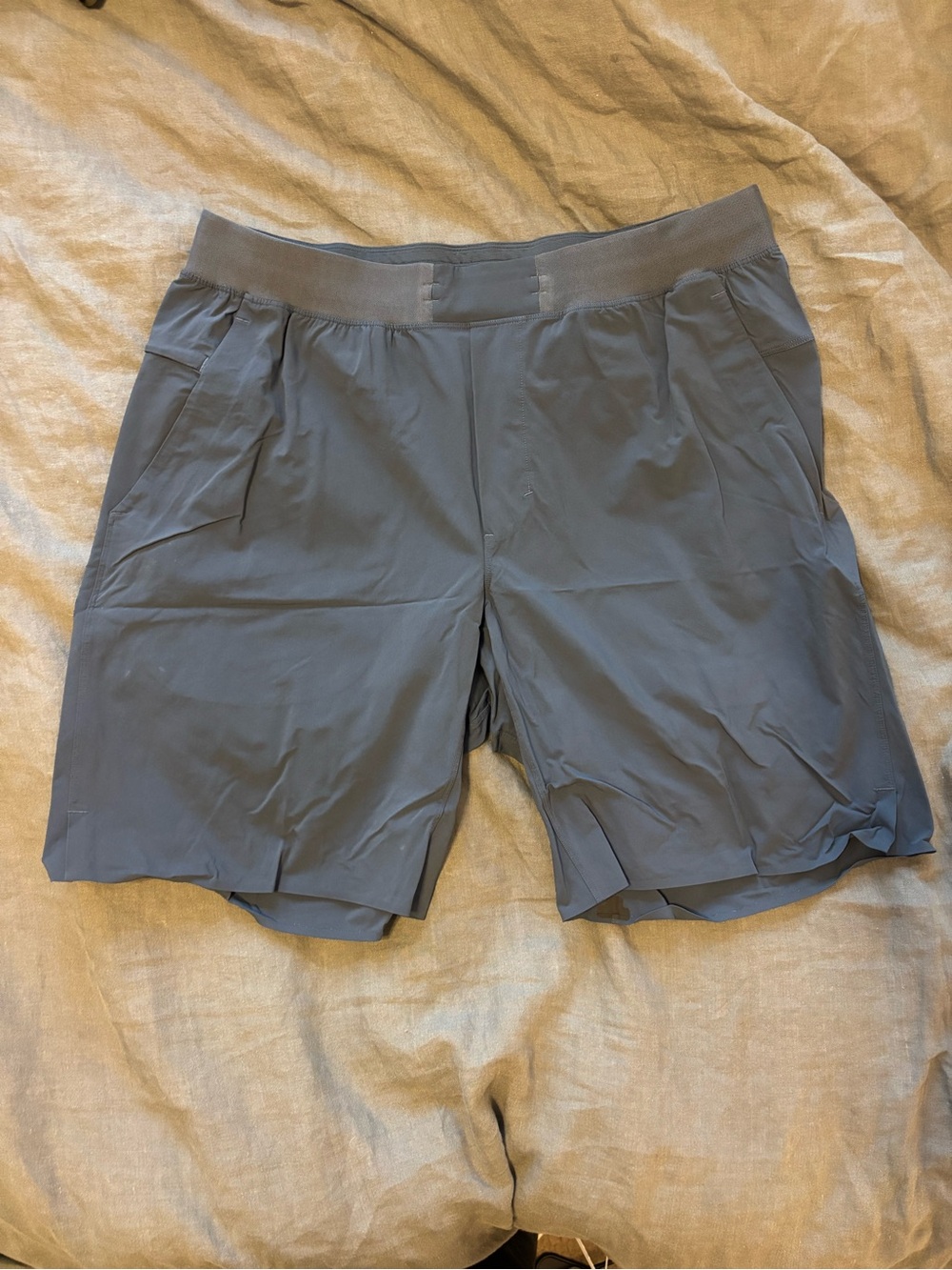 lululemon Men’s T.H.E. Short 9” Inseam - Gray Blue Color